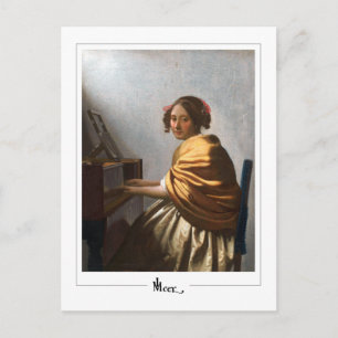 Carte Postale Johannes Vermeer #5 - Beaux-arts