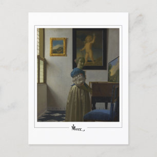 Carte Postale Johannes Vermeer #7 - Art