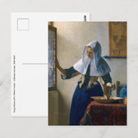 Johannes Vermeer - Femme avec un lanceur d'eau