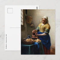 Johannes Vermeer - La Laitière
