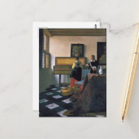 Johannes Vermeer, van Delft, La leçon de musique
