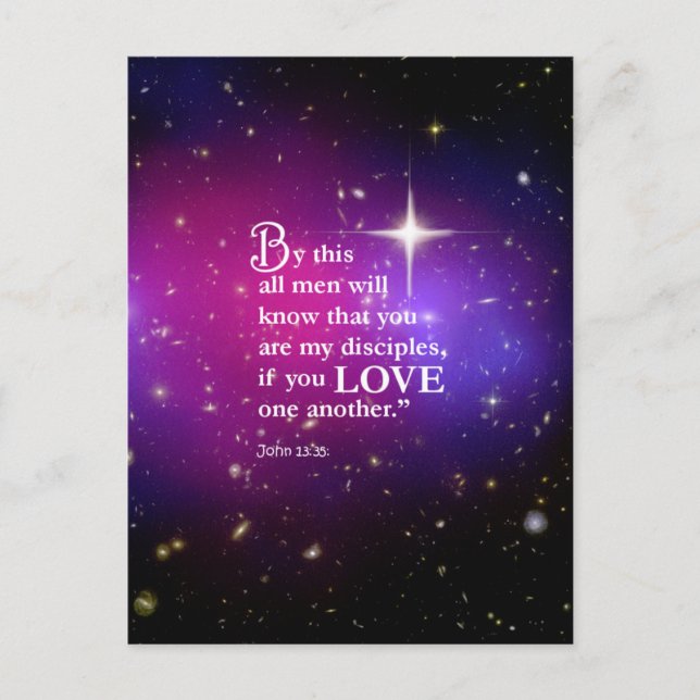 Carte Postale John 13:35 (Devant)