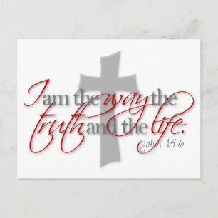 Carte Postale John 14:6