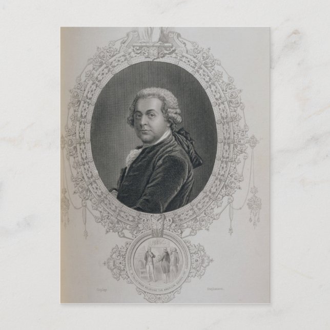 Carte Postale John Adams (Devant)