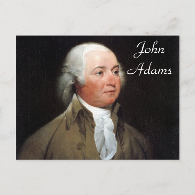 Carte Postale John Adams (Devant)