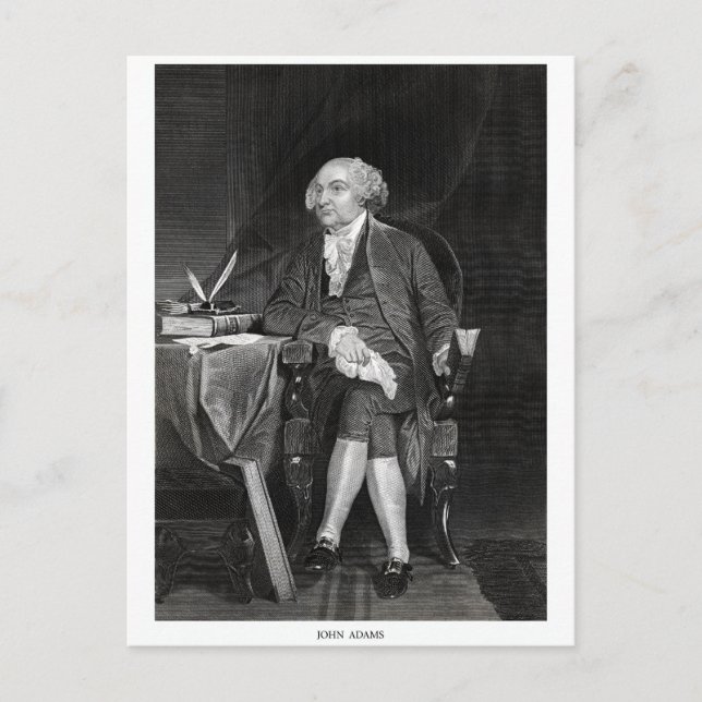 Carte Postale John Adams (Devant)