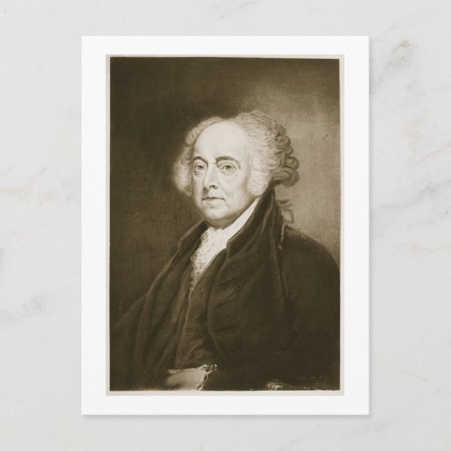 Carte Postale John Adams, 2e président des États-Unis (Devant)