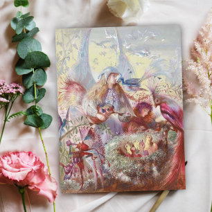 Carte Postale John Anster Fitzgerald - Fées et un nid d'oiseaux