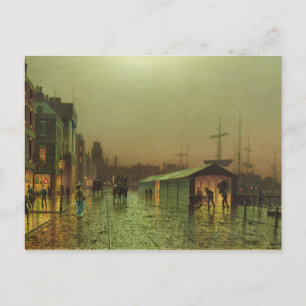 Carte Postale John Atkinson Grimshaw   Docks Liverpool