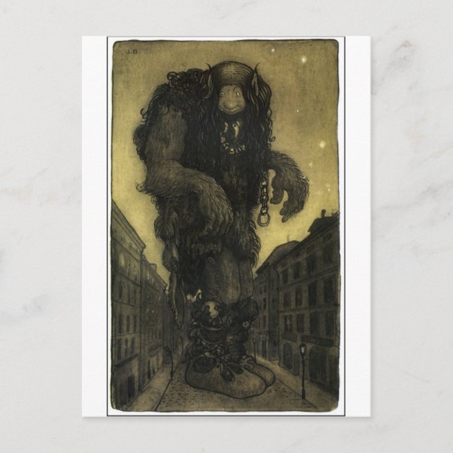 Carte Postale John Bauer (Devant)