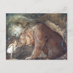 Carte Postale John Bauer Poor Little Basse