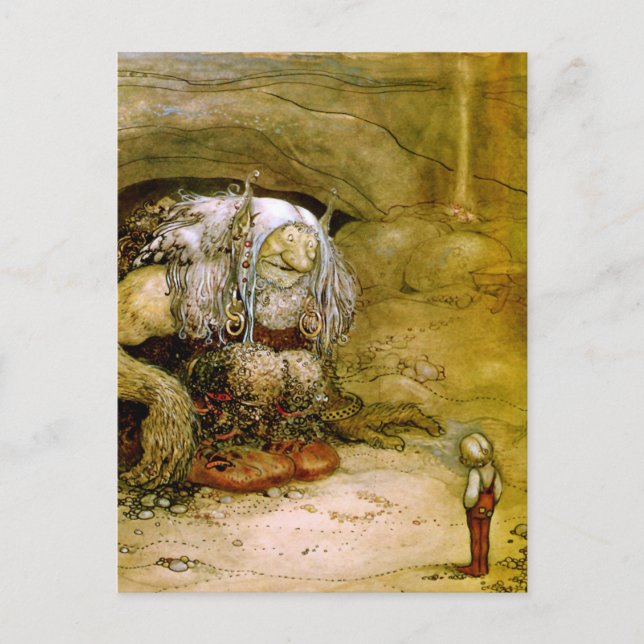 Carte Postale John Bauer - Troll (Devant)
