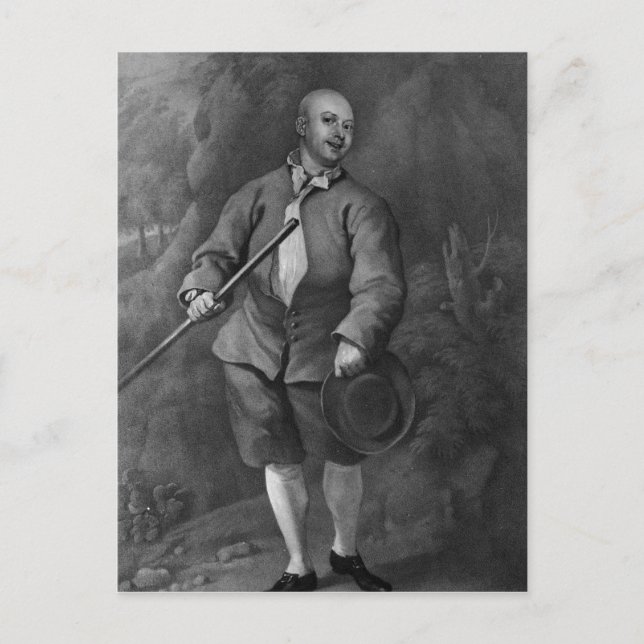 Carte Postale John Broughton, gravé par F. Ross, 1842 (Devant)