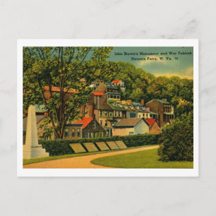 Carte Postale John Brown Monument Harper's Ferry West Virginia