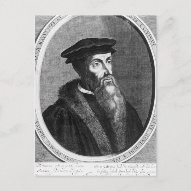 Carte Postale John Calvin (Devant)