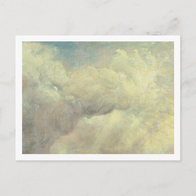 Carte Postale John Constable | Cloud Study, c.1821 (huile sur ca (Devant)