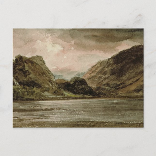 Carte Postale John Constable | Derwentwater, Cumberland, c.1806 (Devant)