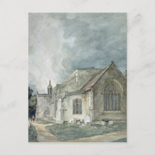 Carte Postale John Constable   East Bergholt Church, c.1805-11