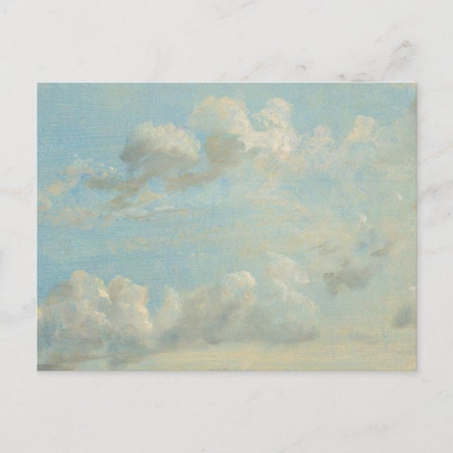 Carte Postale John Constable - Étude de nuage (Devant)