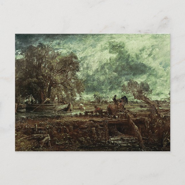 Carte Postale John Constable | Étude pour le Cheval de l'avant-g (Devant)