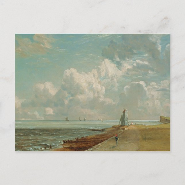 Carte Postale John Constable | Harwich, Low Lighthouse and B (Devant)