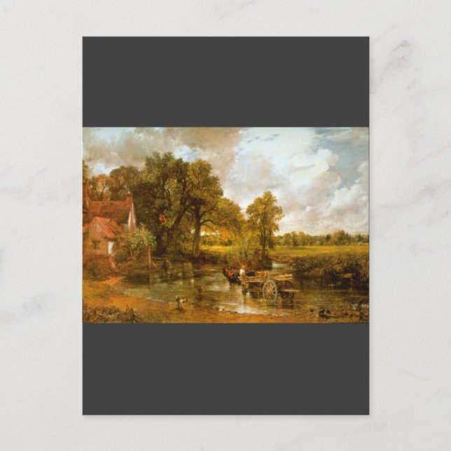 Carte Postale John Constable - Hay Wain (Devant)