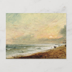 Carte Postale John Constable   Hove Beach, c.1824 (huile sur pap
