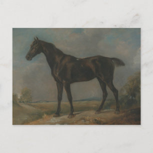 Carte Postale John Constable - L'écurie noire du gendarme d'or