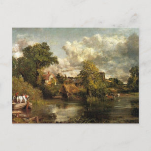 Carte Postale John Constable - L'oeuvre du Cheval Blanc