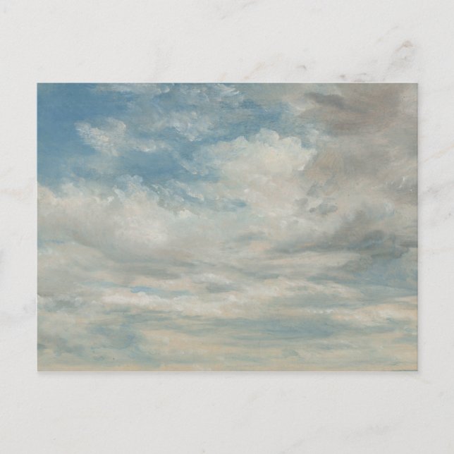 Carte Postale John Constable - Nuages (Devant)