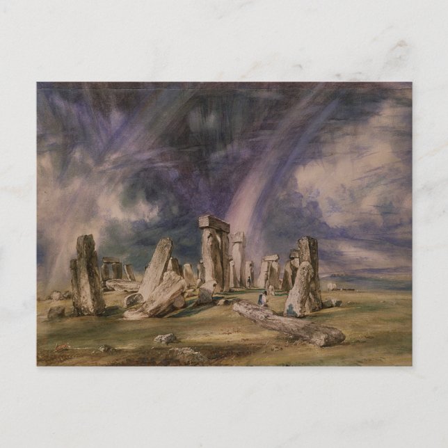 Carte Postale John Constable | Stonehenge, 1835 (Devant)
