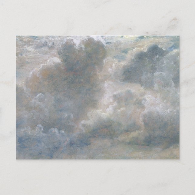 Carte Postale John Constable | Study of Cumulus Clouds, 1822 (Devant)