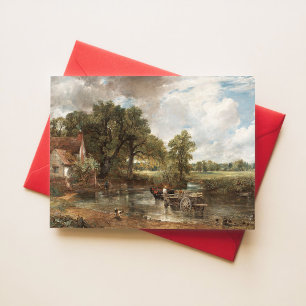 Carte Postale John Constable The Hay Wain Peinture Art Imprimer