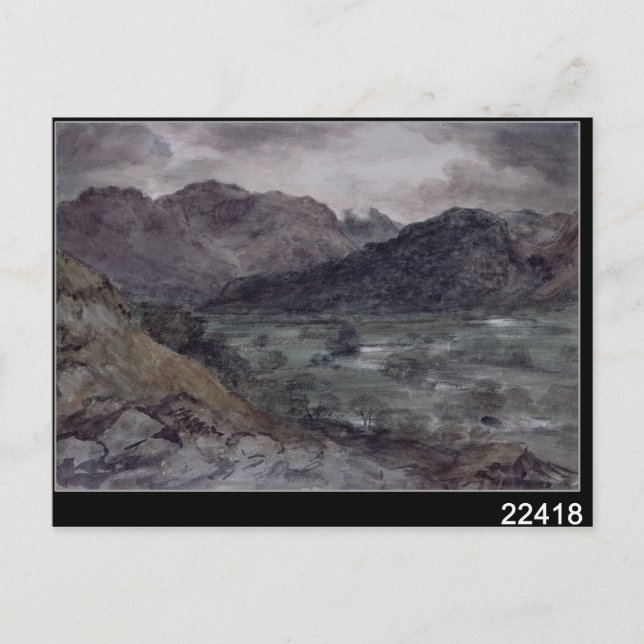 Carte Postale John Constable | Voir à Borrowdale (Devant)