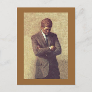 Carte Postale John_F_Kennedy_Official_Portrait