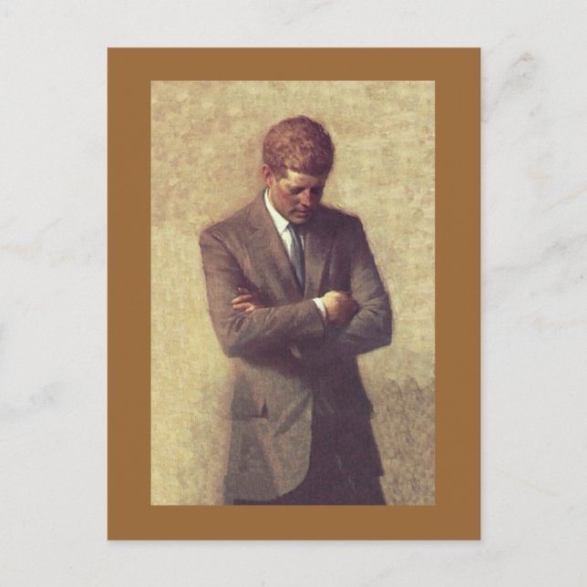 Carte Postale John_F_Kennedy_Official_Portrait (Devant)