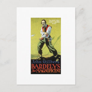 Carte Postale John Gilbert à Bardelys la magnifique tasse