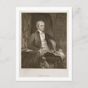 Carte Postale John Jay, gravé par Asher Brown Durand