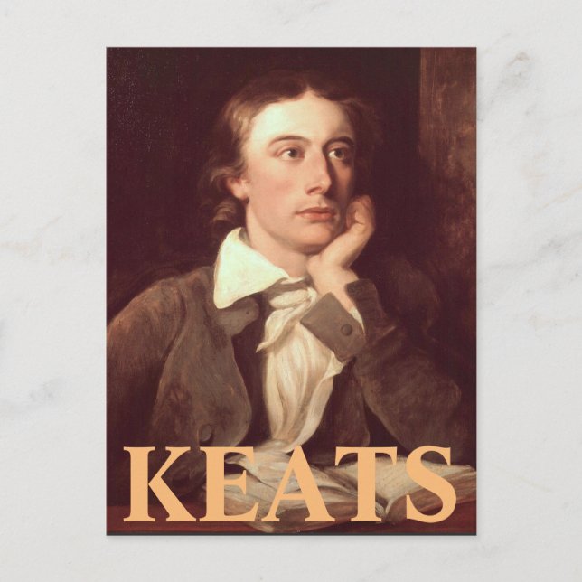 Carte Postale John Keats (Devant)