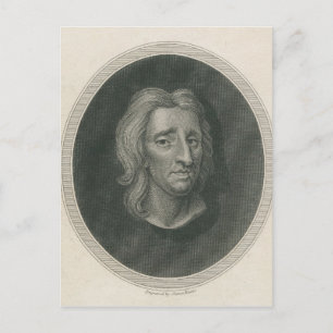 Carte Postale John Locke, gravé par James Basire