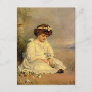 Carte Postale John Millais - Le bleu foncé de Little Speedwell