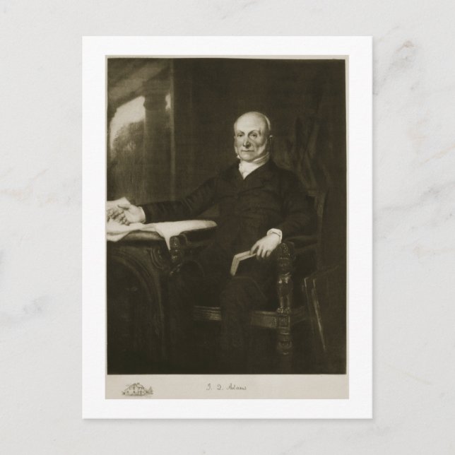 Carte Postale John Quincy Adams (Devant)