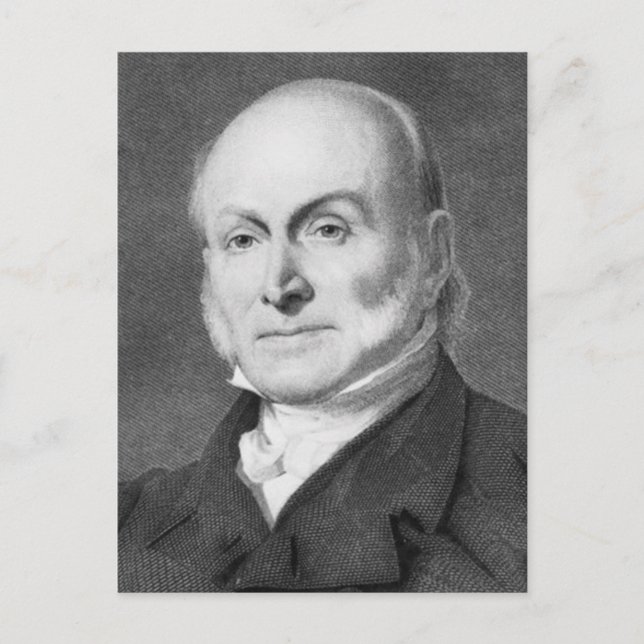 Carte Postale John Quincy Adams (Devant)