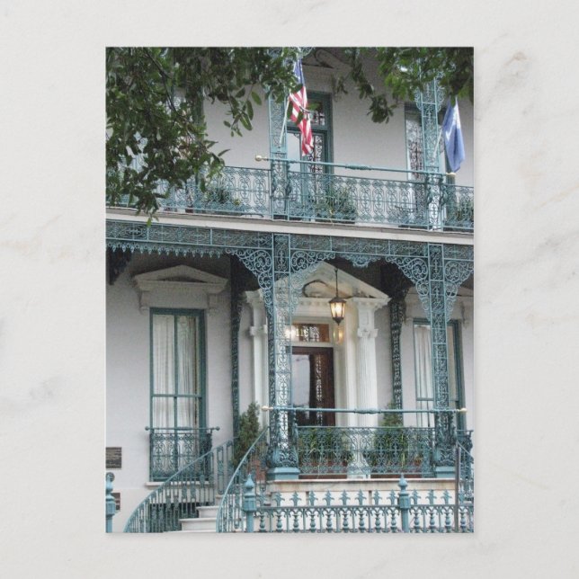Carte Postale John Rutledge House Inn, Charleston SC Postcard (Devant)