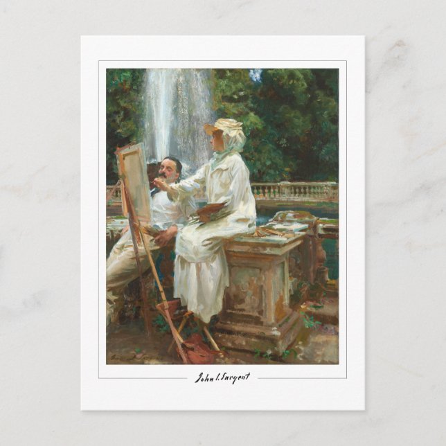 Carte Postale John Singer Sargent #12 - Beaux-Arts (Devant)
