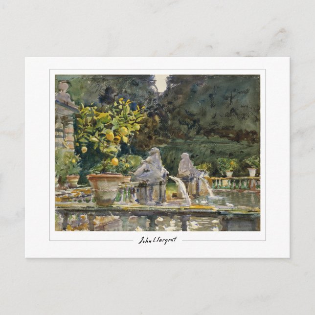 Carte Postale John Singer Sargent #20 - Beaux-Arts (Devant)