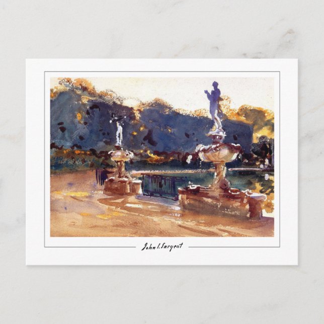 Carte Postale John Singer Sargent #227 - Beaux-Arts (Devant)