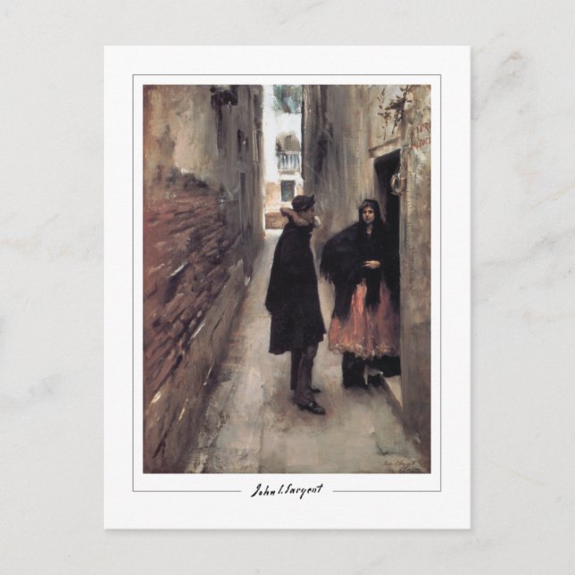 Carte Postale John Singer Sargent #24-2 - Beaux-Arts (Devant)