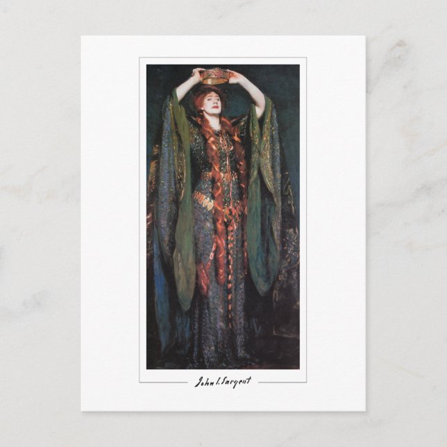 Carte Postale John Singer Sargent #253 - Beaux-Arts (Devant)