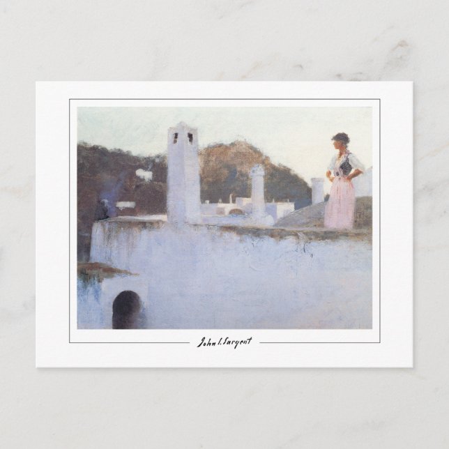 Carte Postale John Singer Sargent #26 - Beaux-Arts (Devant)